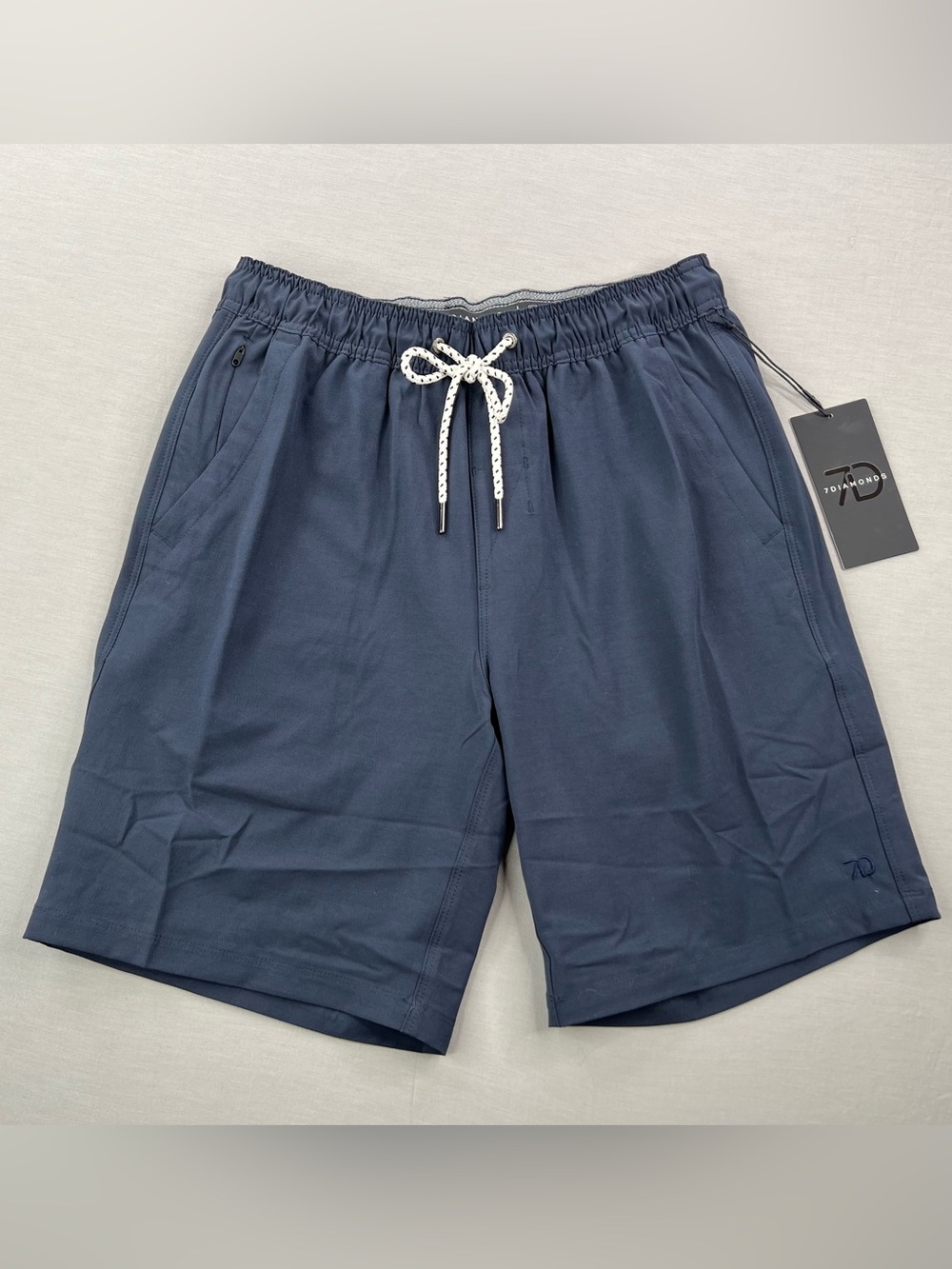 7 DIAMONDS VOYAGER ATHLETIC ACTIVE SHORTS 4 WAY STRETCH